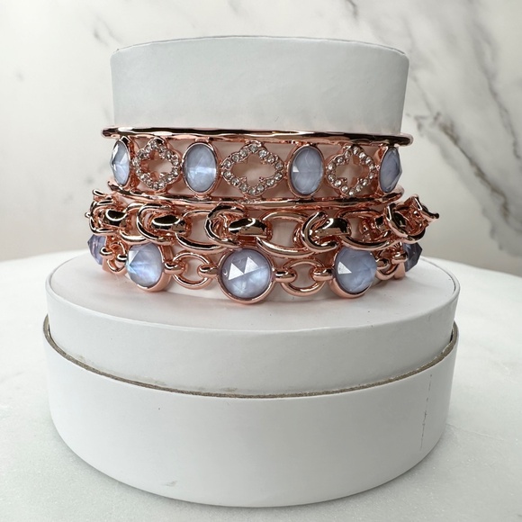 Bomb Party Spring Stacks Dreaming In Waves Mother Of Pearl ST76227 NWT - Picture 1 of 9